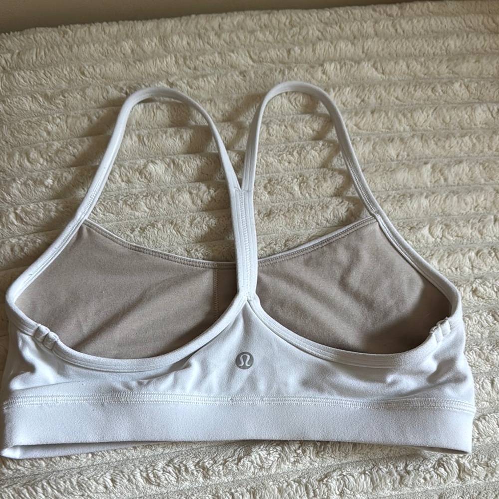 lululemon athletica White Sports Bra